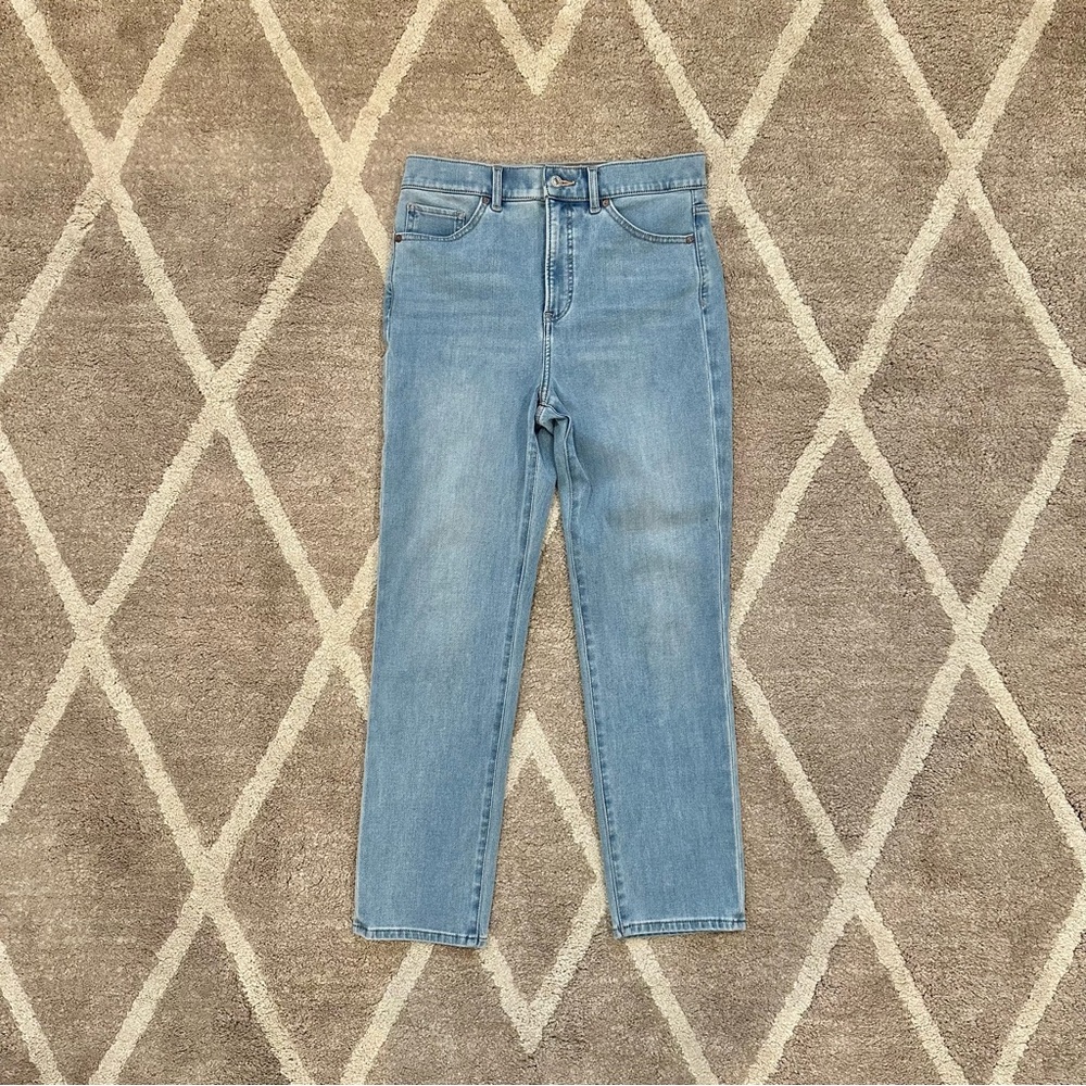 Express Slim Super High Rise Jeans Size 8